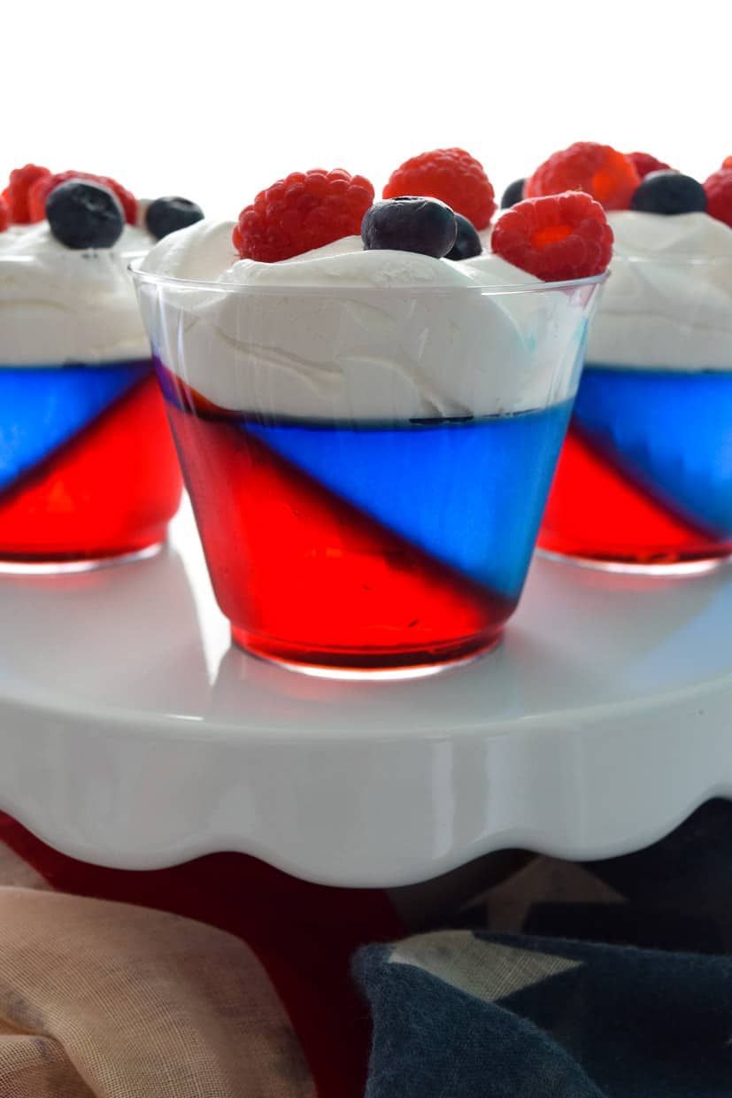 Game Show Jell-O Cups with 'Win' Toppings