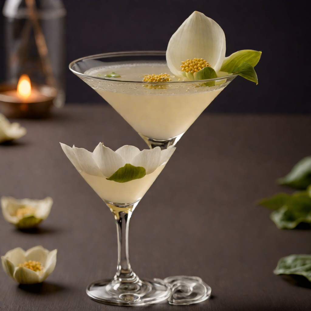 White Lotus Blossom Martini