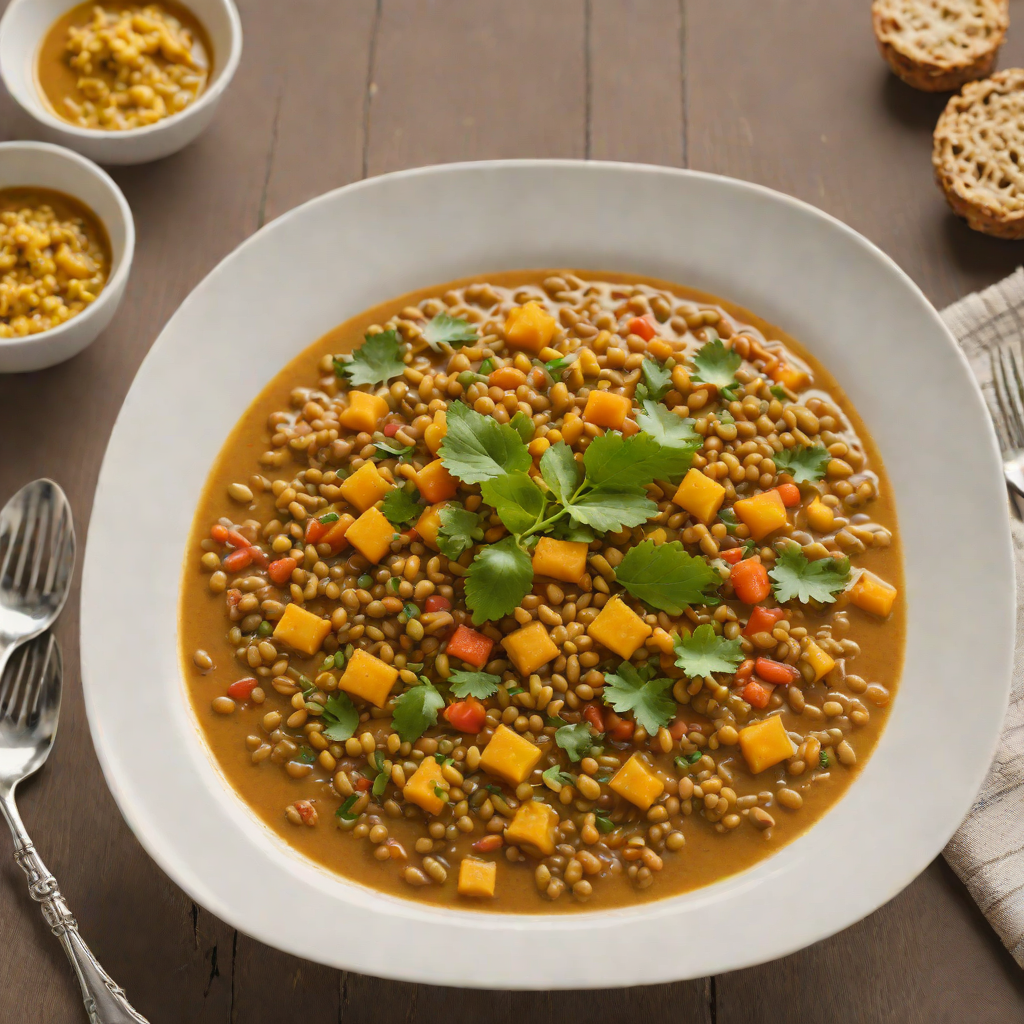 Alicha Misir: Mild Lentil Stew with Turmeric and Ginger