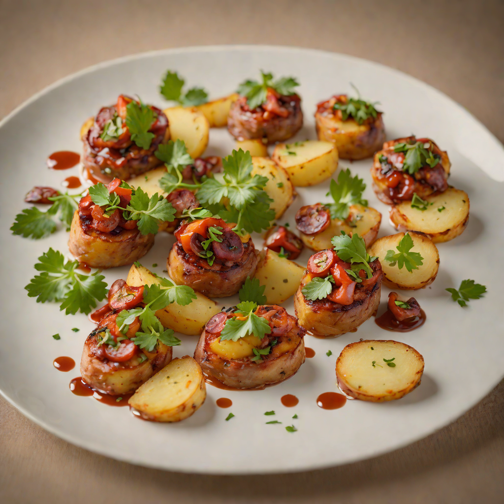 Pan-Seared Chorizo and Potato Tapas