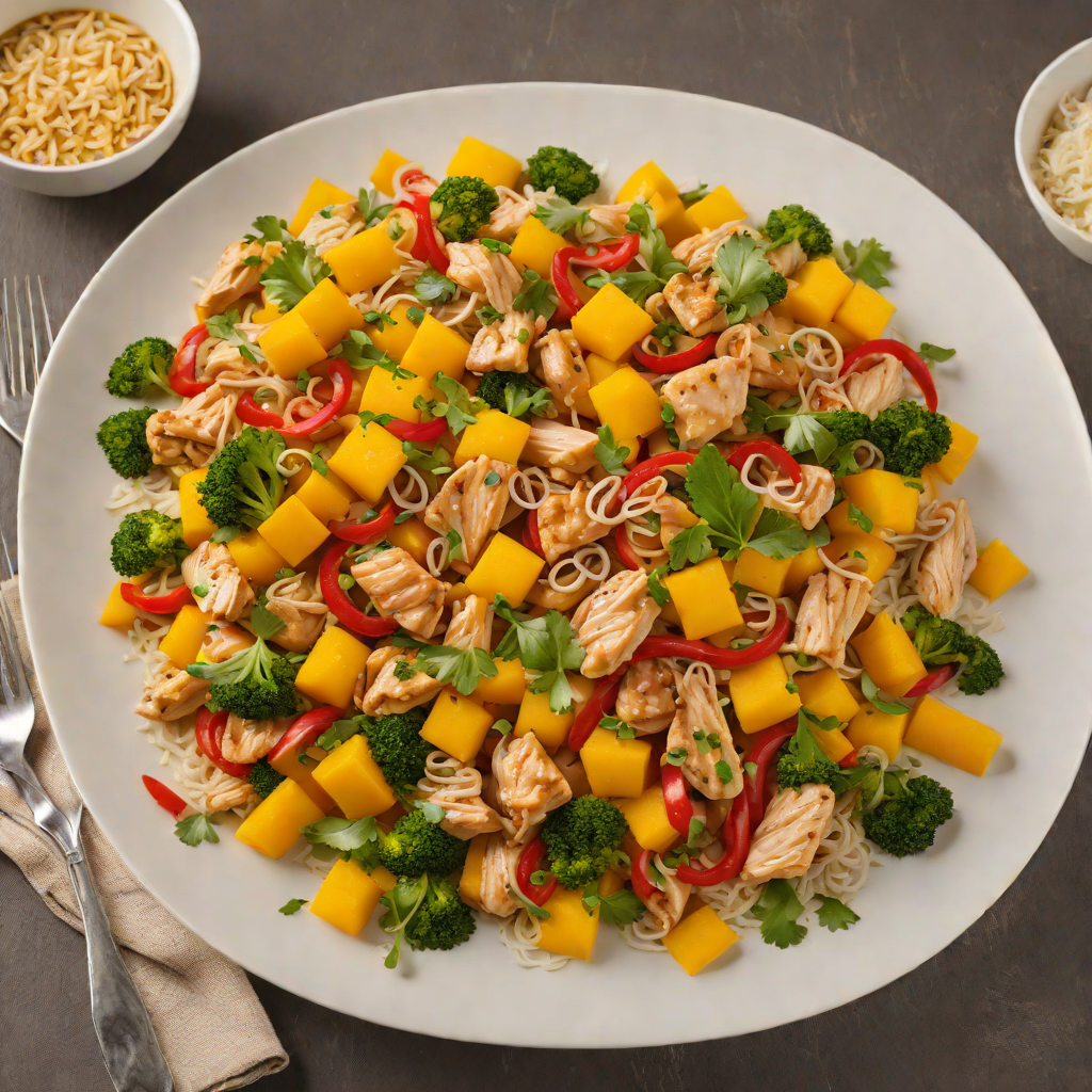 Quick and Easy Mango Chicken Stir Fry