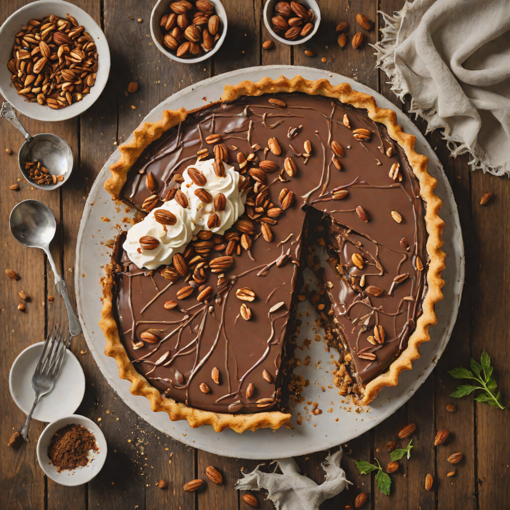 No-Bake Chocolate Hazelnut Cream Pie