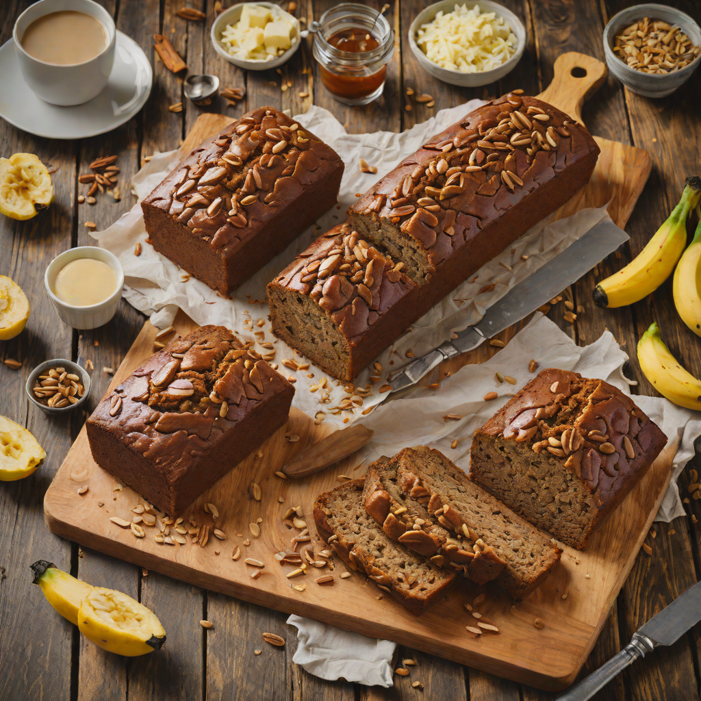 Molasses-Spiced Rum Banana Bread