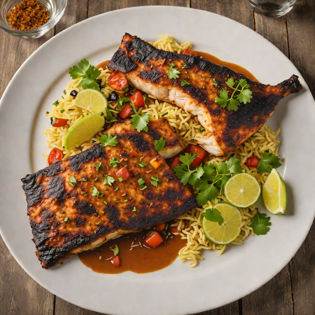 Jazz-Inspired Cajun-Spiced Blackened Catfish