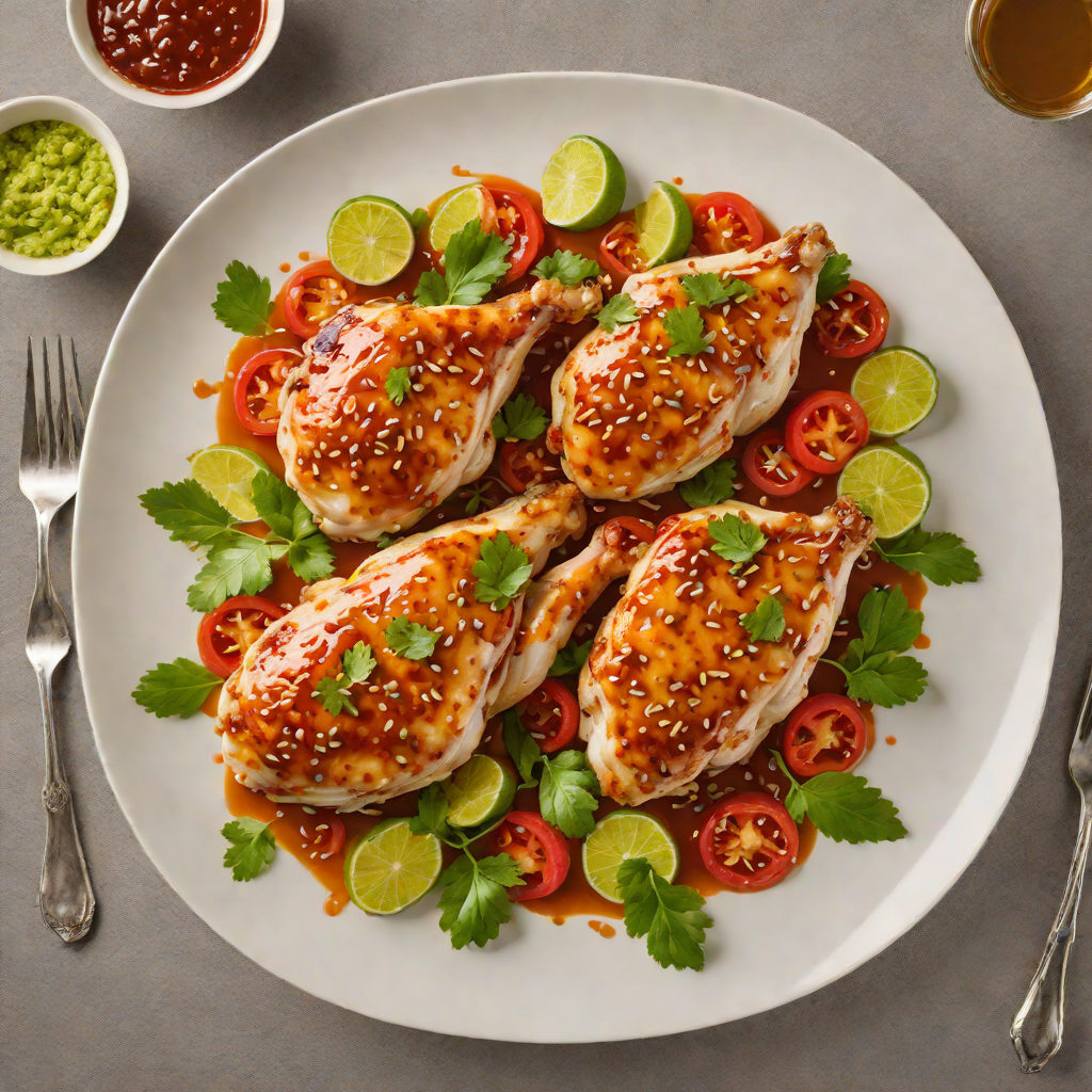 Pan-Seared Chicken with Sweet Chili Lime Glaze
