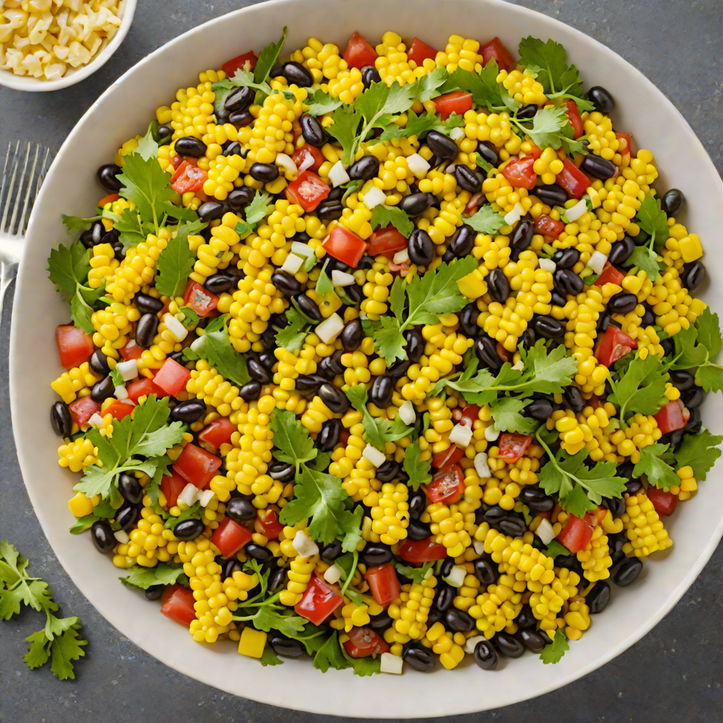 Omaha-Inspired Sweet Corn and Black Bean Salad