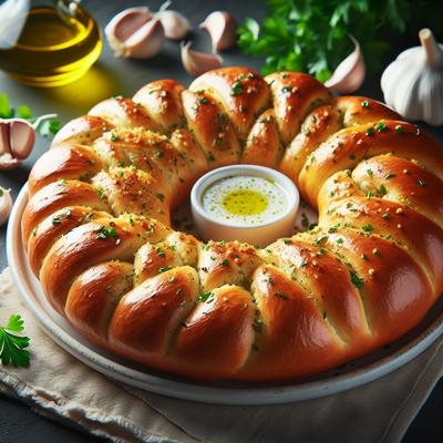 Herb-Infused Garlic Bread Ring