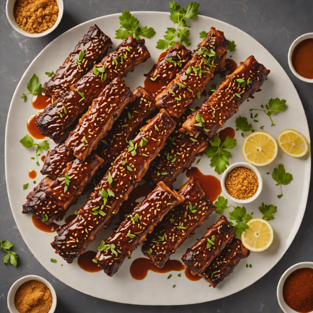 Memphis-Style Sticky Ribs with Spiced Dry Rub