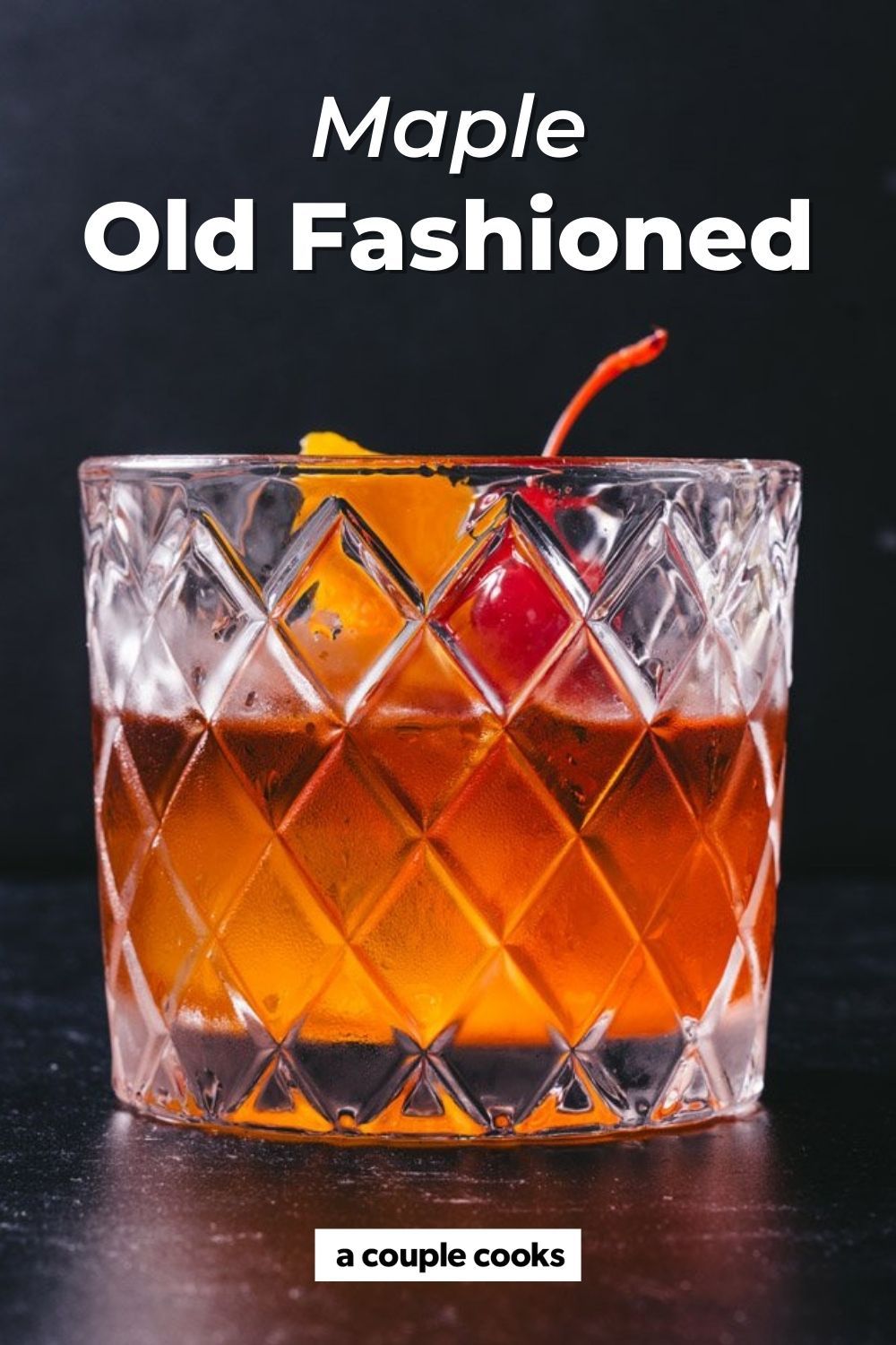 Popular Spiced Maple Old Fashioned