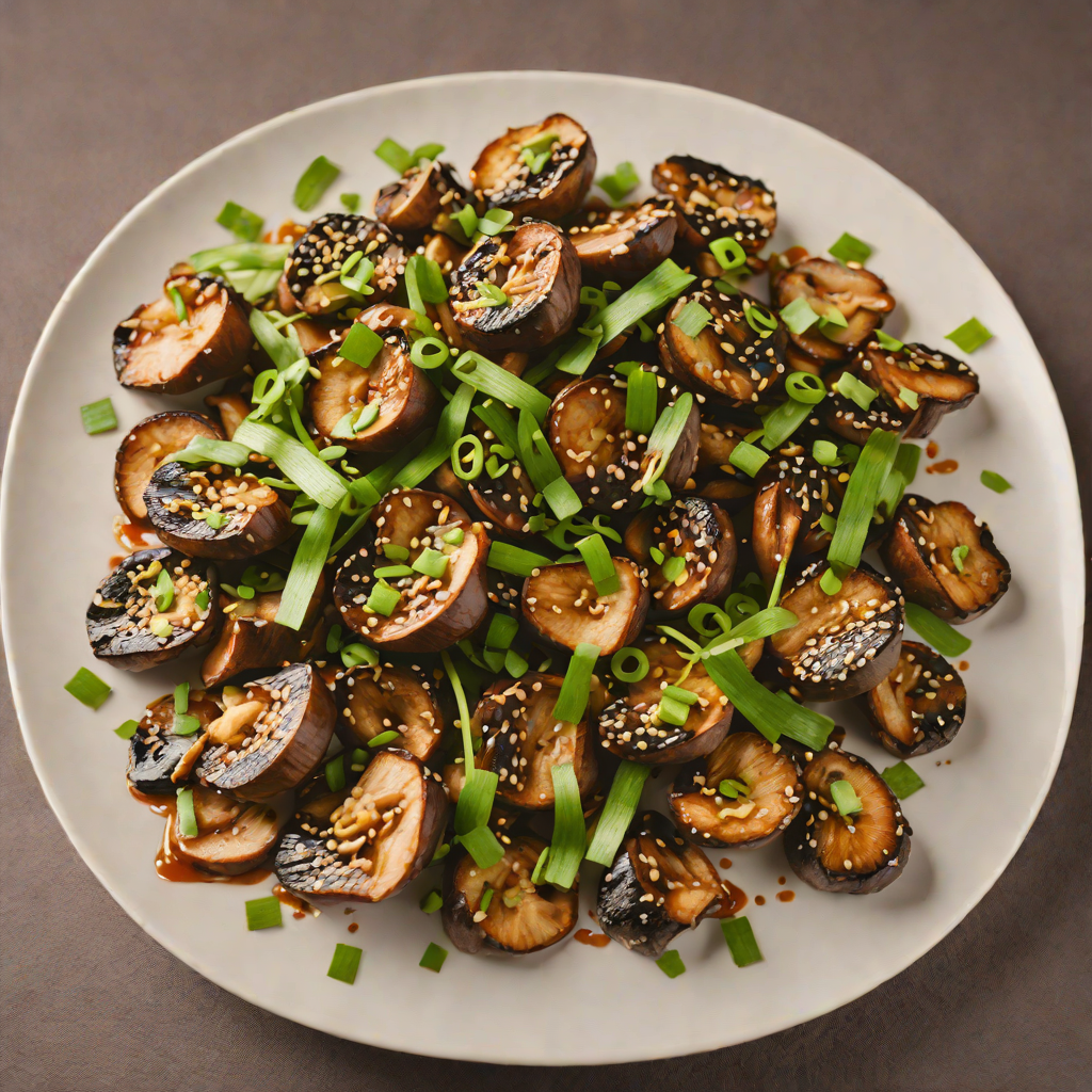 Sautéed Shiitake Mushrooms with Miso and Scallions