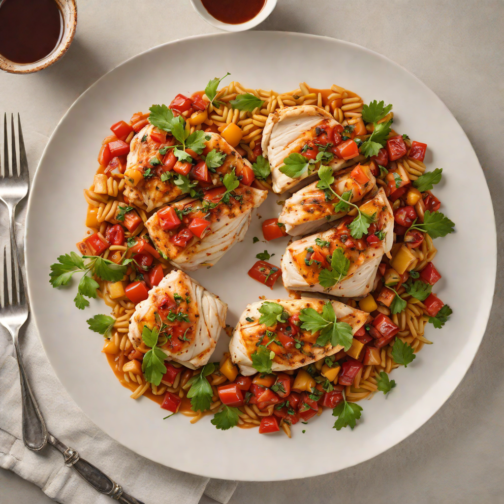 Pan-Seared Chicken with Smoky Paprika and Tomato Ragout