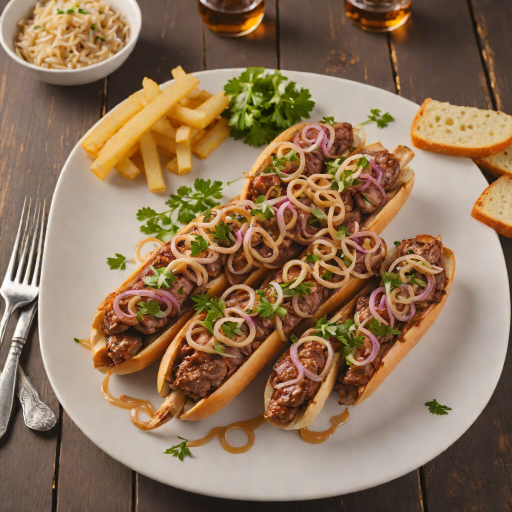 Old Market-Inspired Grilled Bratwurst with Caramelized Onions