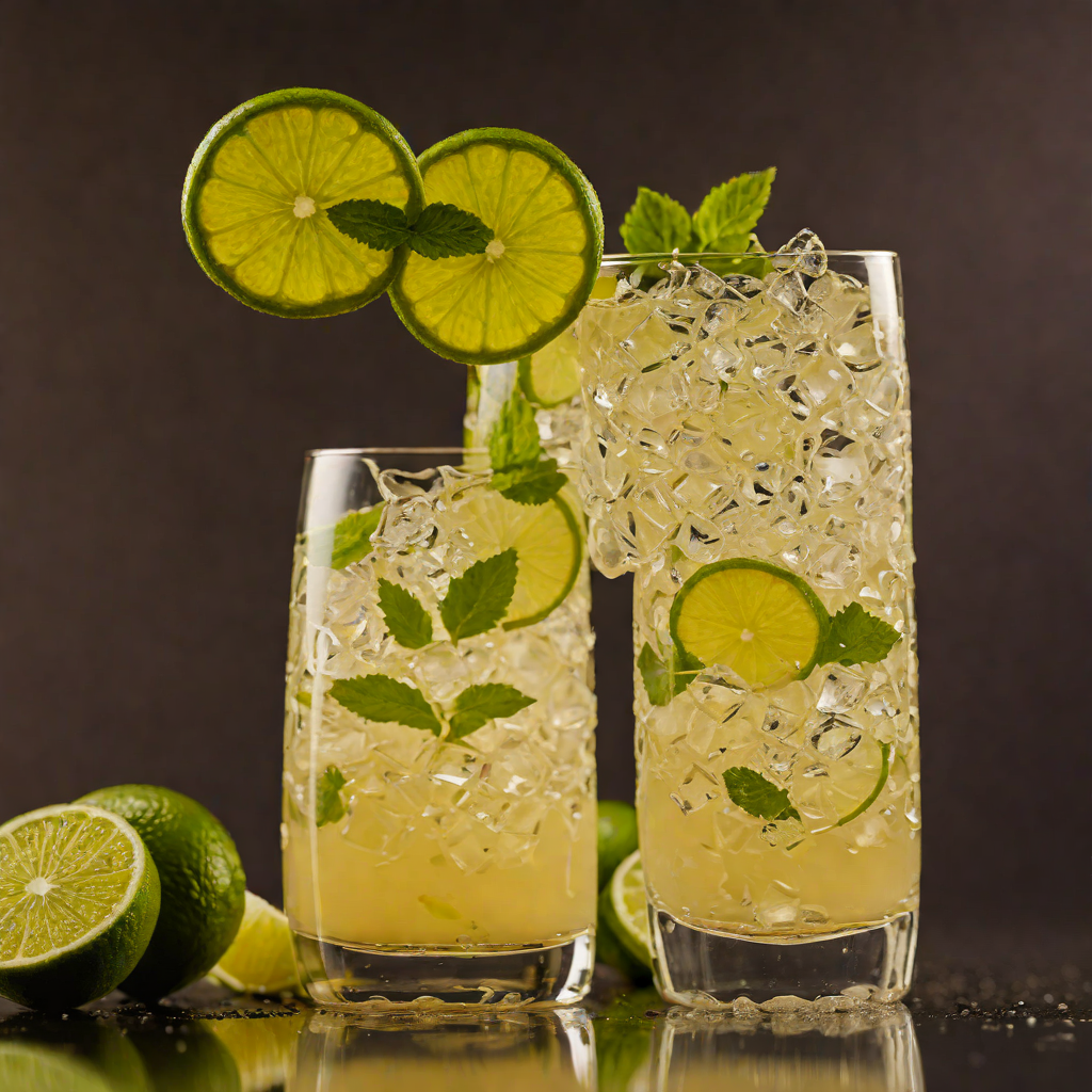 Tropical Cuban Breeze with Fresh Lime