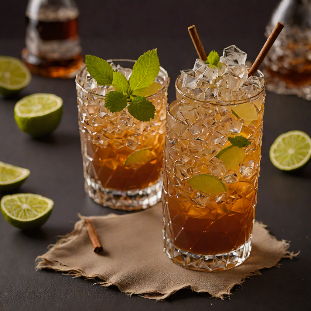 Haitian Spiced Dark Rum Mule