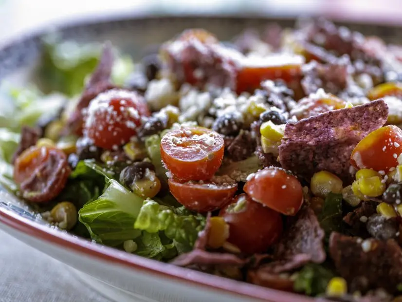 Omaha-Inspired Roasted Corn and Black Bean Salad with Cilantro Lime Dressing