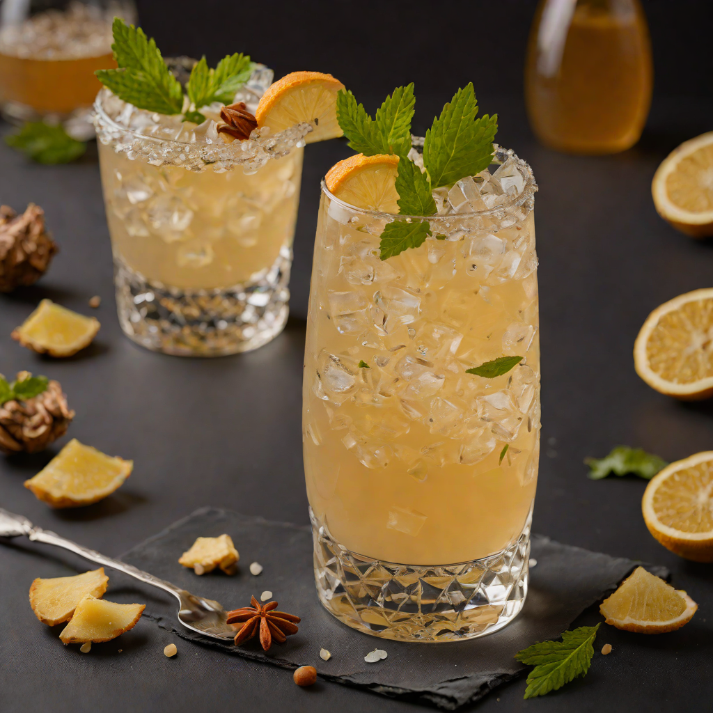 Haitian Spiced Ginger Fizz