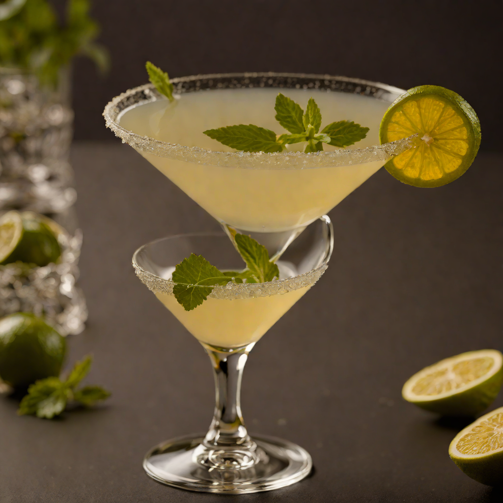 Cuban-Style Citrus and Herb Martini