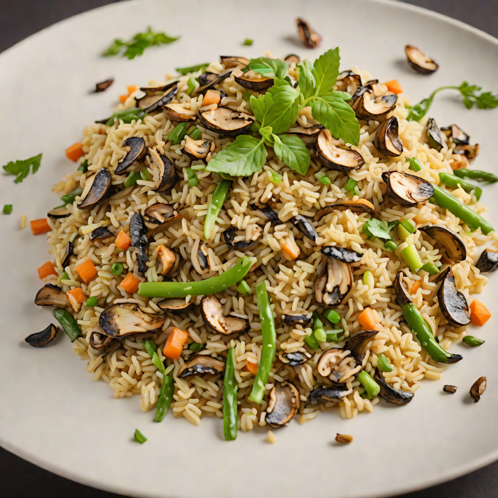 Sautéed Wild Mushroom and Spring Vegetable Risotto