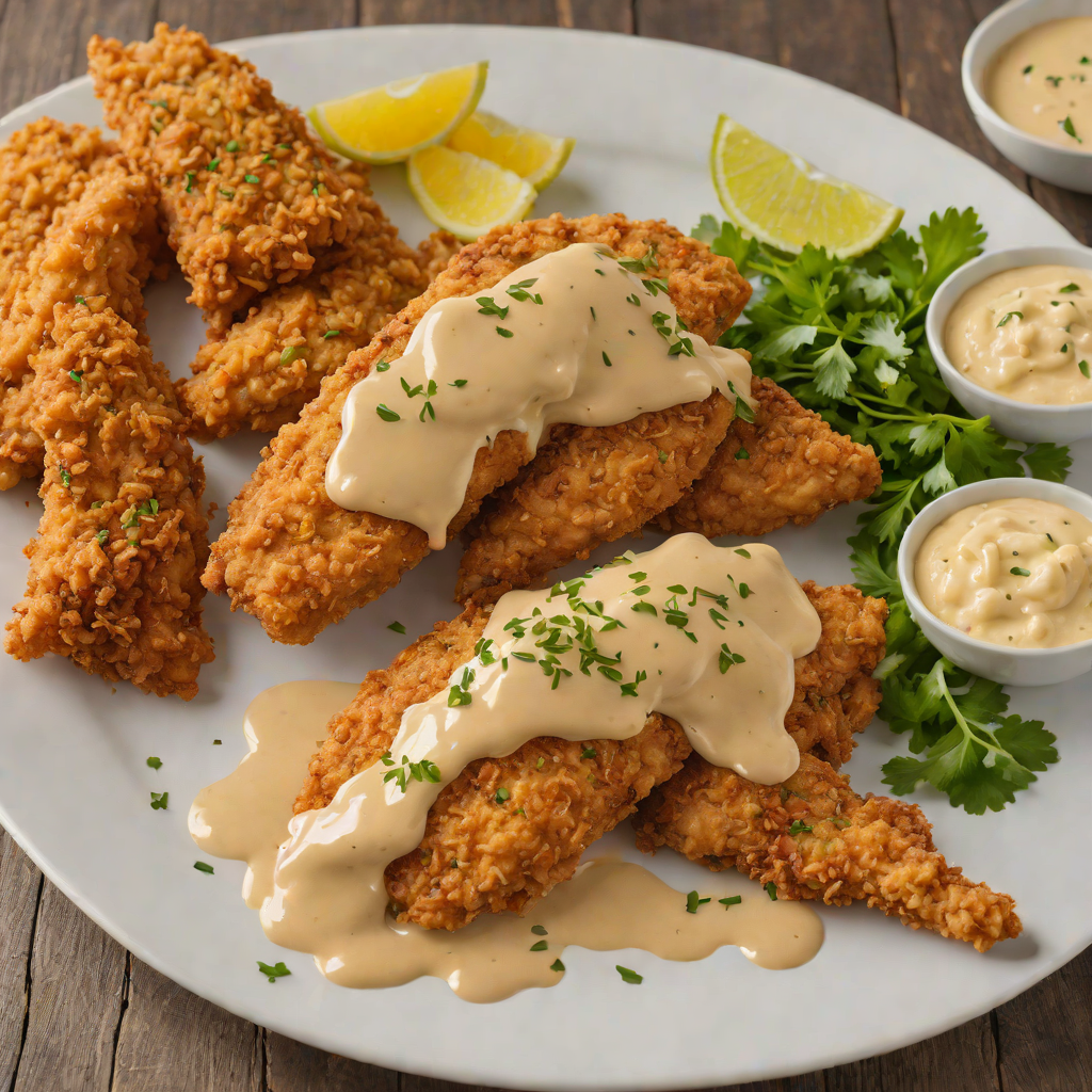 Omaha-Style Crispy Fried Catfish with Cajun Remoulade