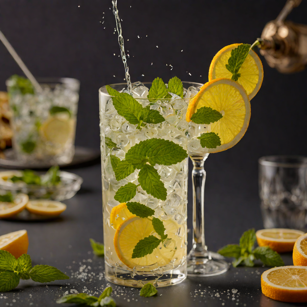 Citrus-Mint Refresh Sparkler