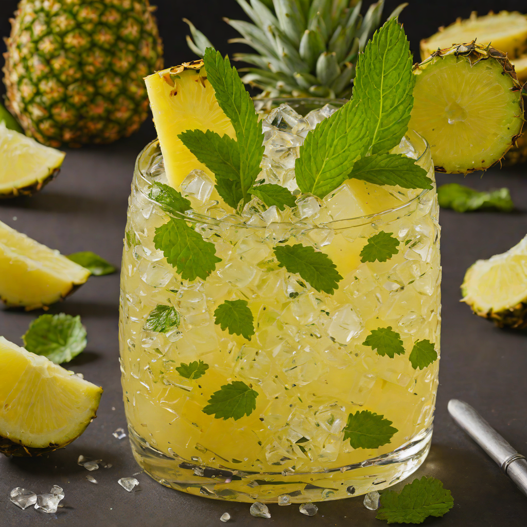 Cuban Adjustment Pineapple Mojito