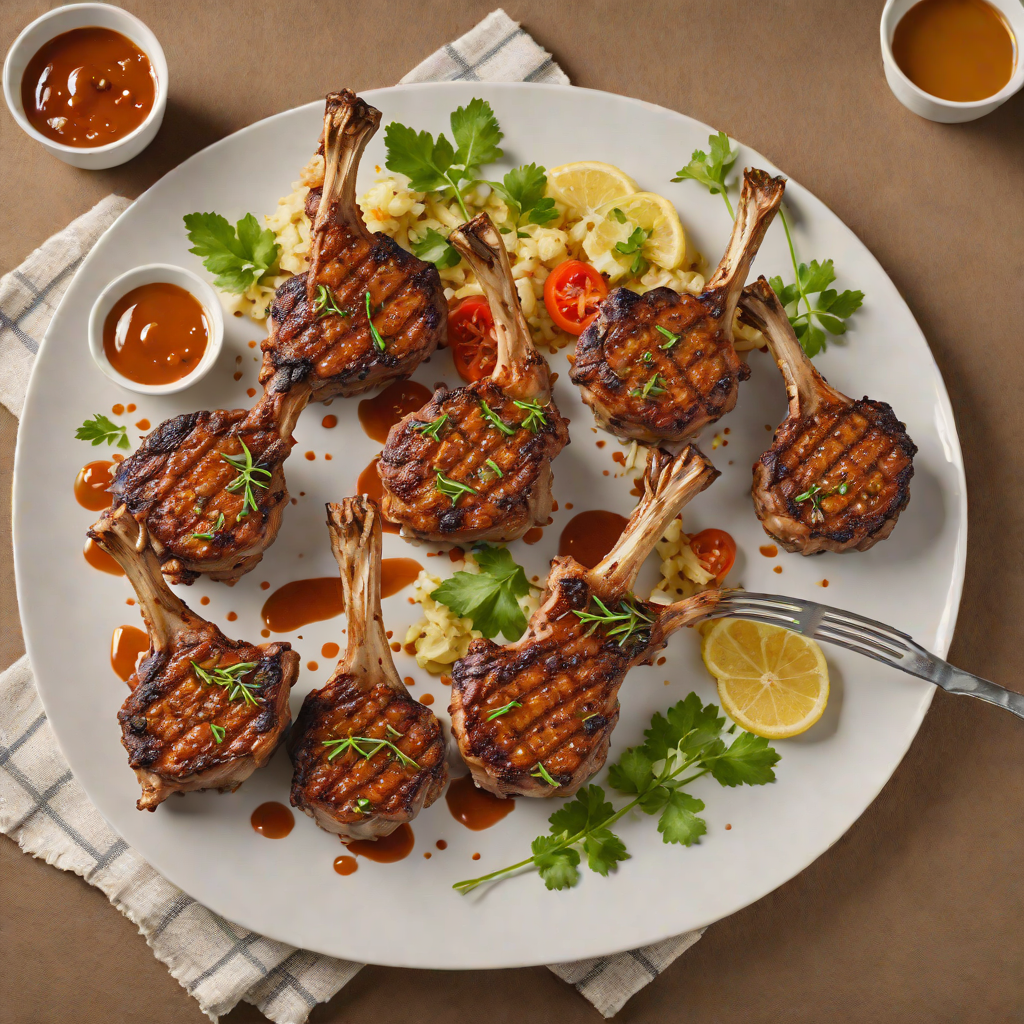 Fire-Grilled Earth-Spiced Lamb Chops