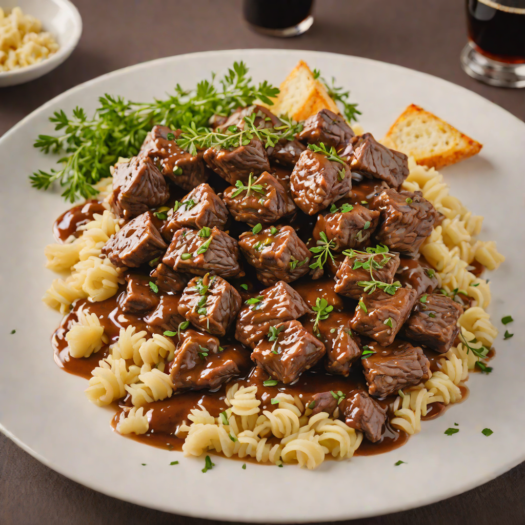 Flemish-Style Beef Carbonnade with Dark Beer and Thyme