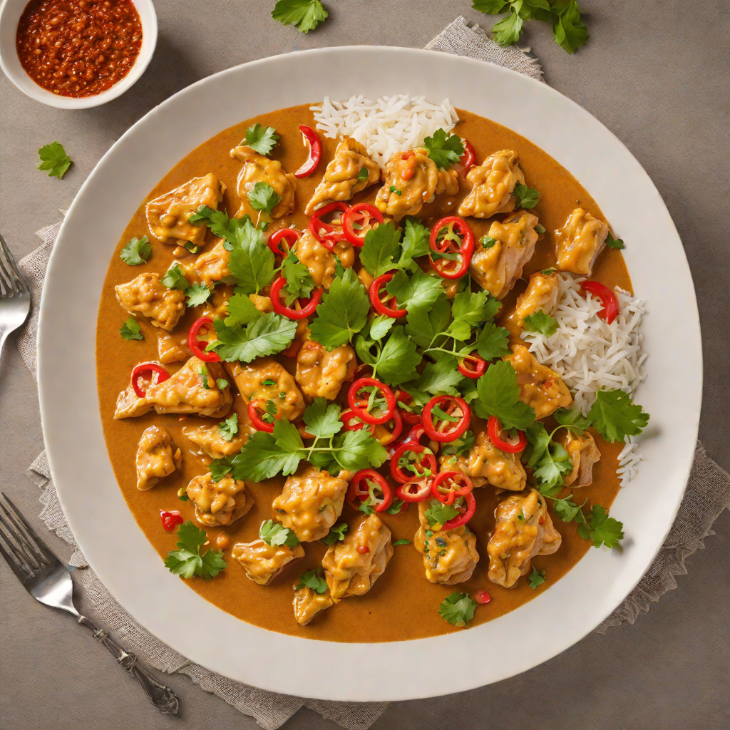 Spicy Indonesian-Inspired Coconut Chicken Curry