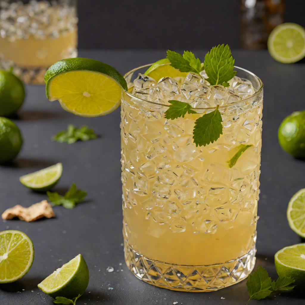 Ginger-Lime Rum Smash
