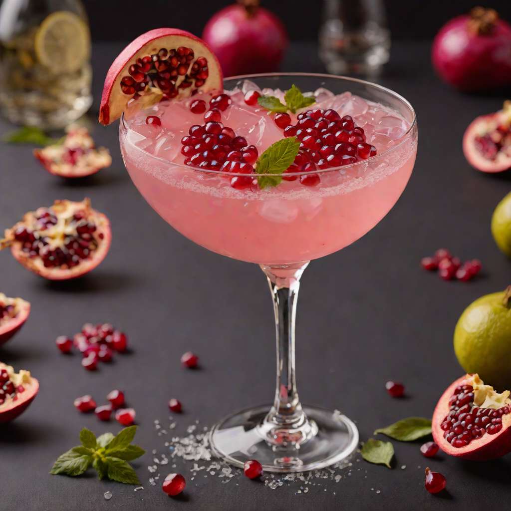 Tart Pomegranate Gin Sour