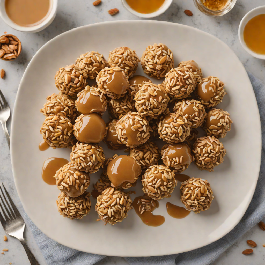No-Bake Nut Butter Energy Bites with Oats and Honey