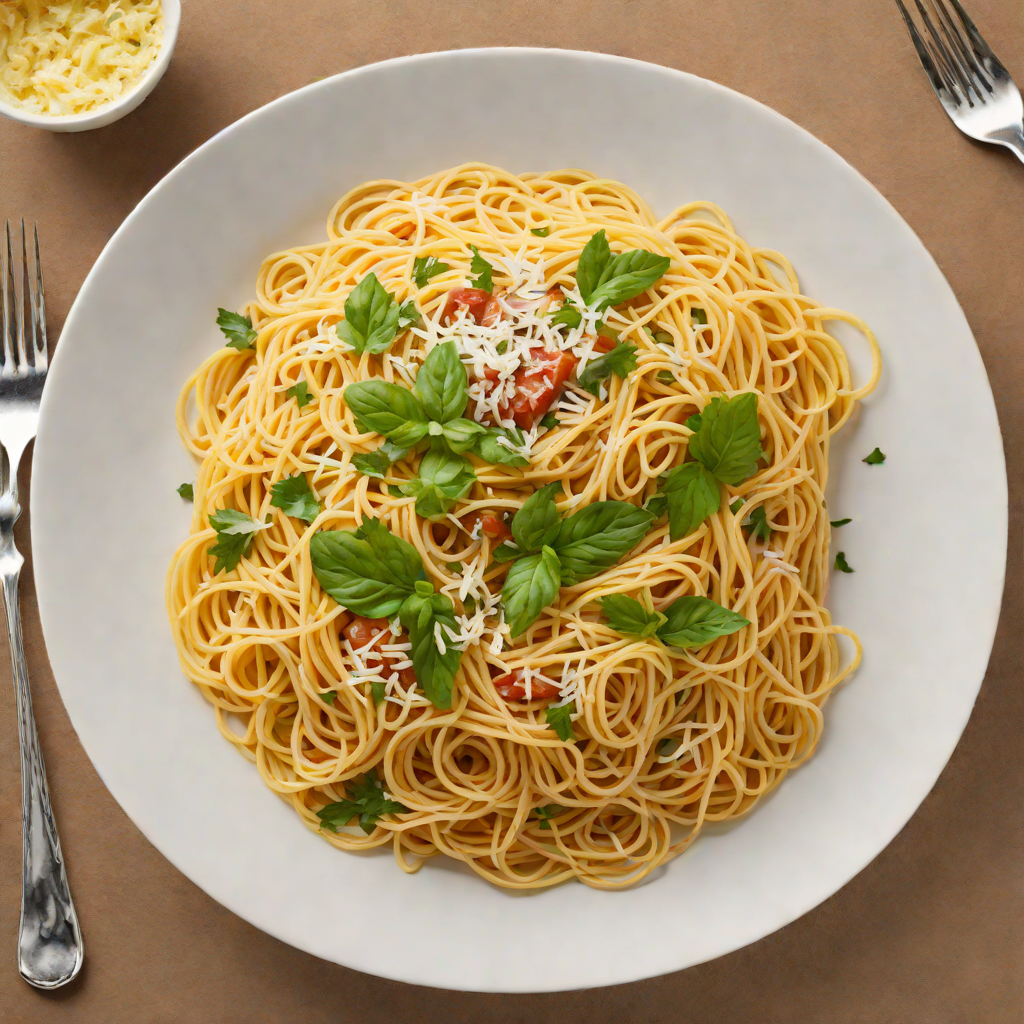 One-Pot Spaghetti with Garlic Butter and Parmesan