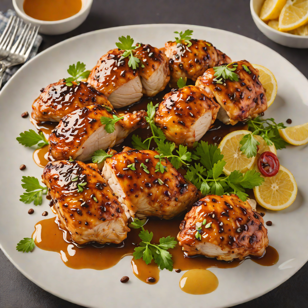 Seared Cajun-Spiced Chicken with Hot Honey Glaze