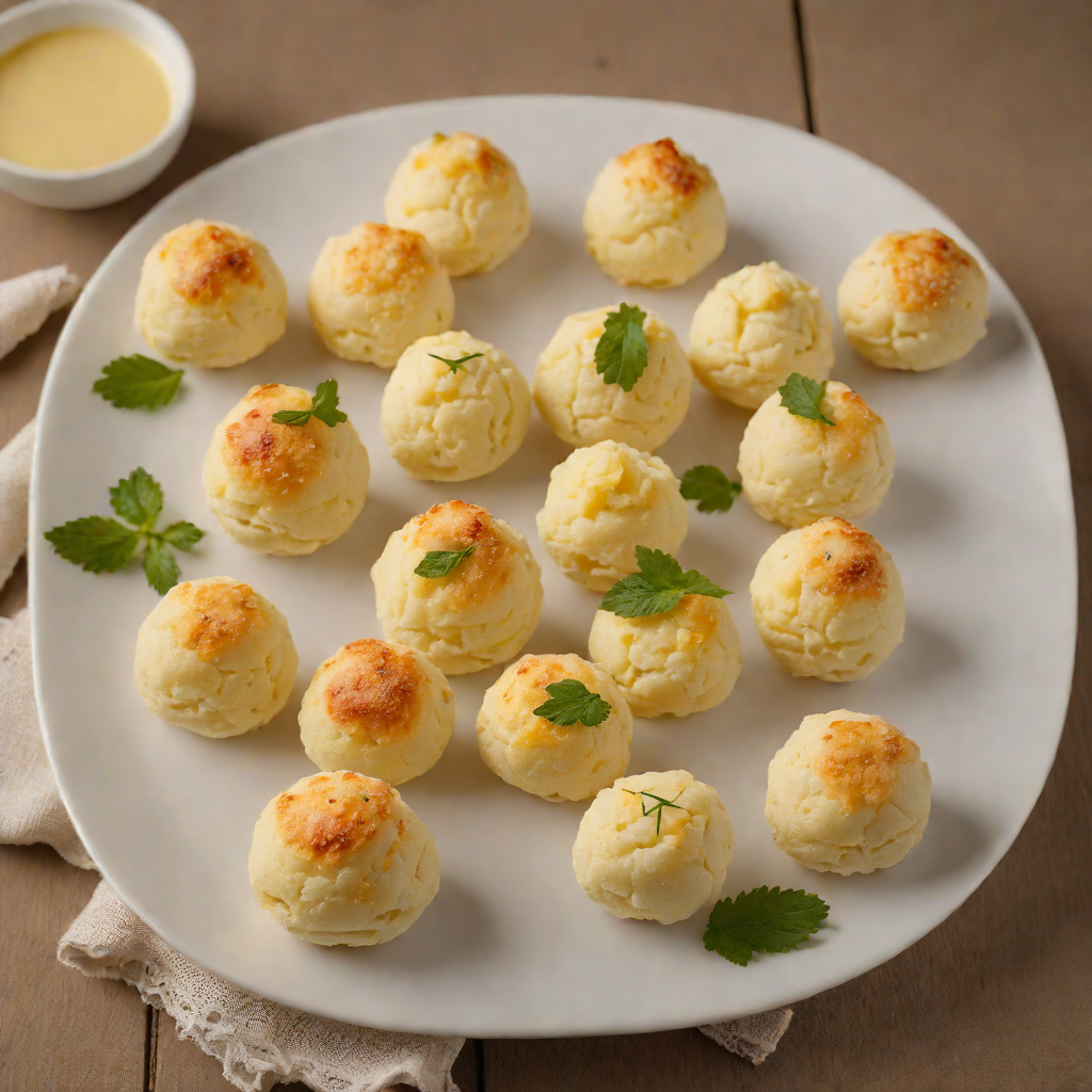 Cheese-Filled Brazilian Pão de Queijo Bites