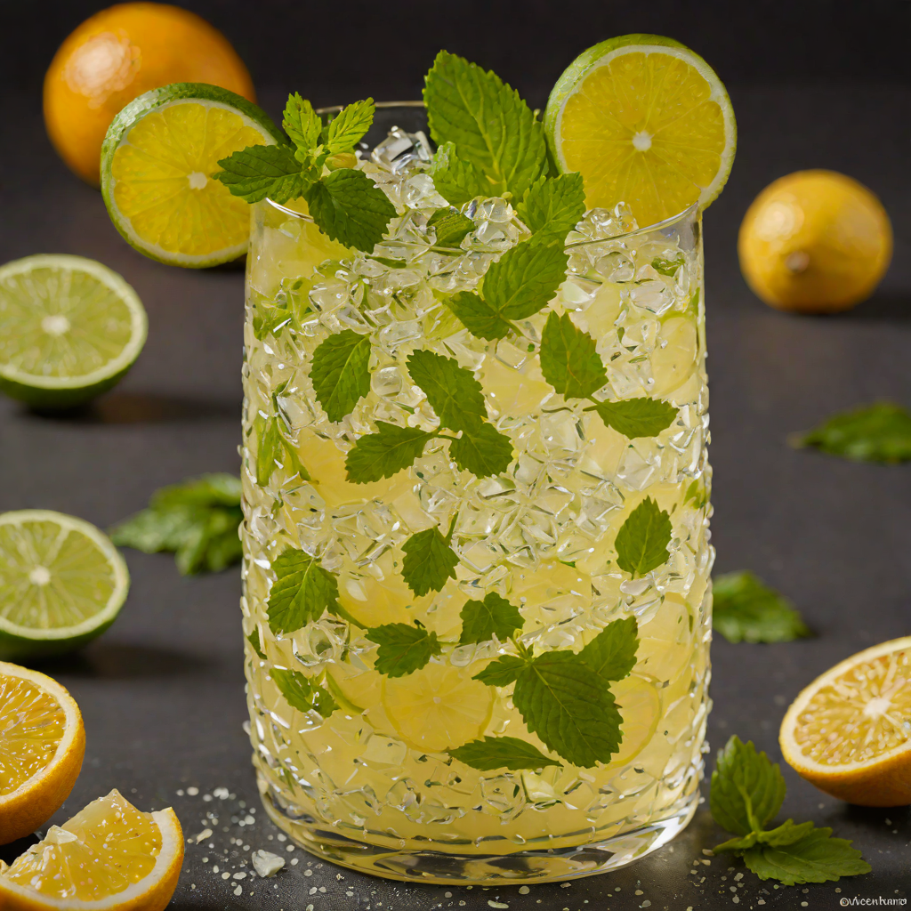 Muddled Citrus Mojito with Haitian Spice