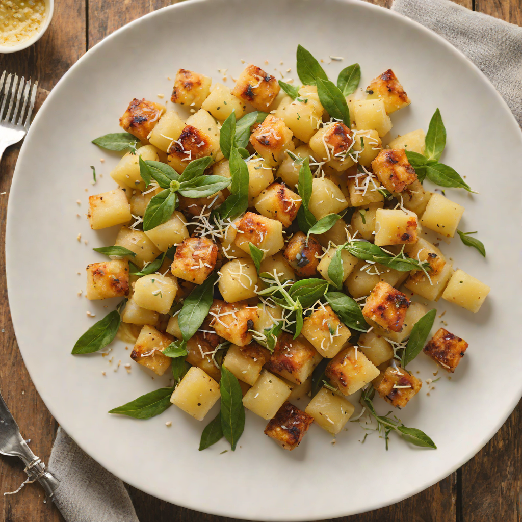 Pan-Fried Gnocchi with Sage Brown Butter and Aged Parmesan