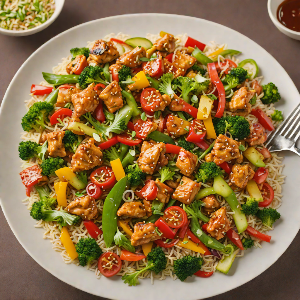 Quick Delivery Spiced Chicken Stir Fry