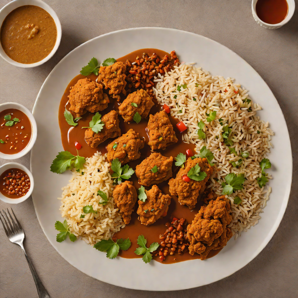Berbere-Spiced Chicken Tibs with Injera Bread