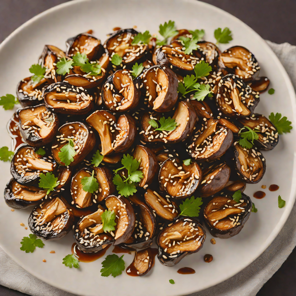 Sautéed Shiitake Mushrooms with Garlic and Soy in Sesame Oil