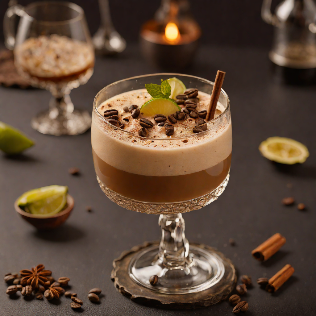 Venezuelan Coffee-Spiced Rum Flip
