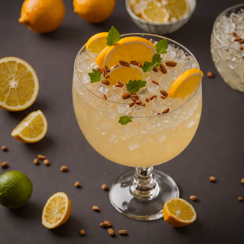 Haitian Spice Citrus Fizz