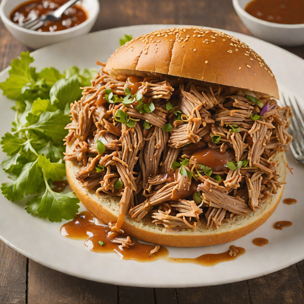 Slow-Cooked Southern-Style Pulled Pork with Tangy Vinegar Sauce