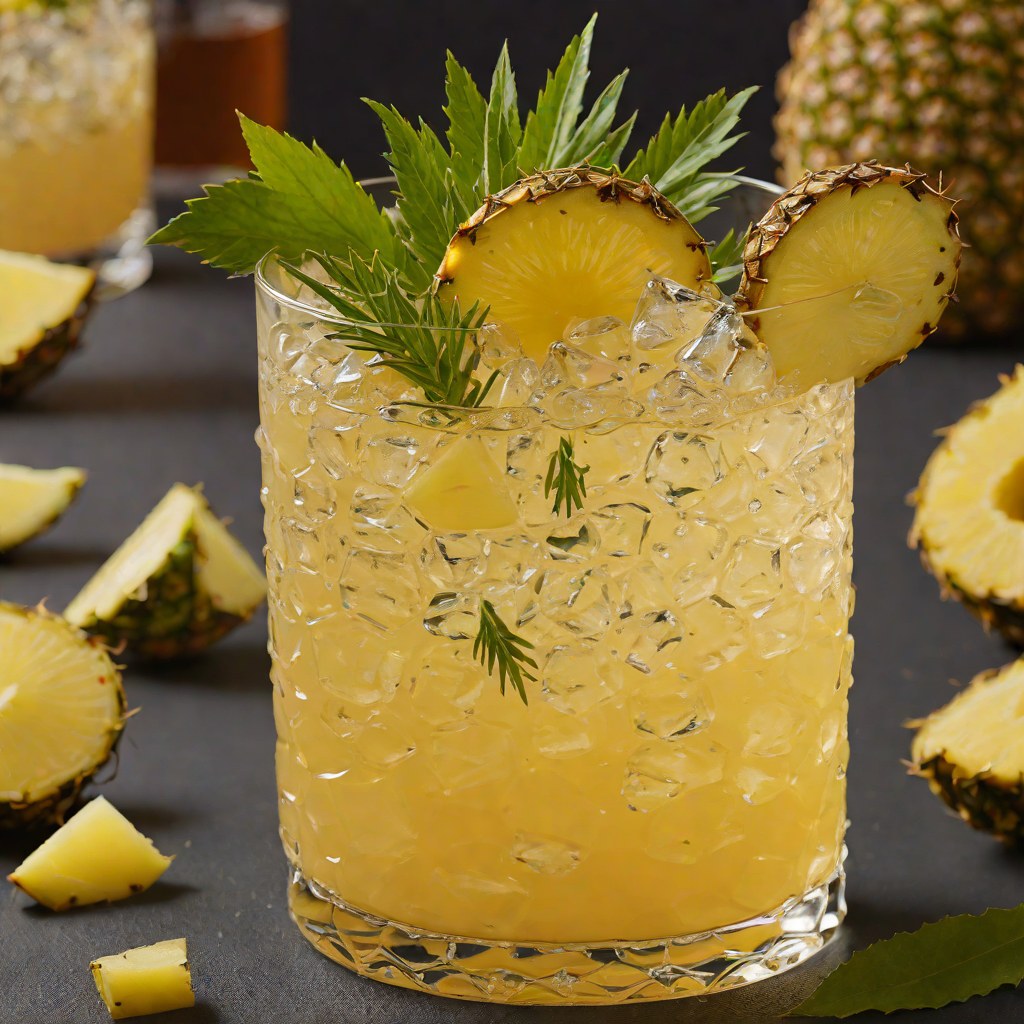 Cuban Pineapple Rum Cooler