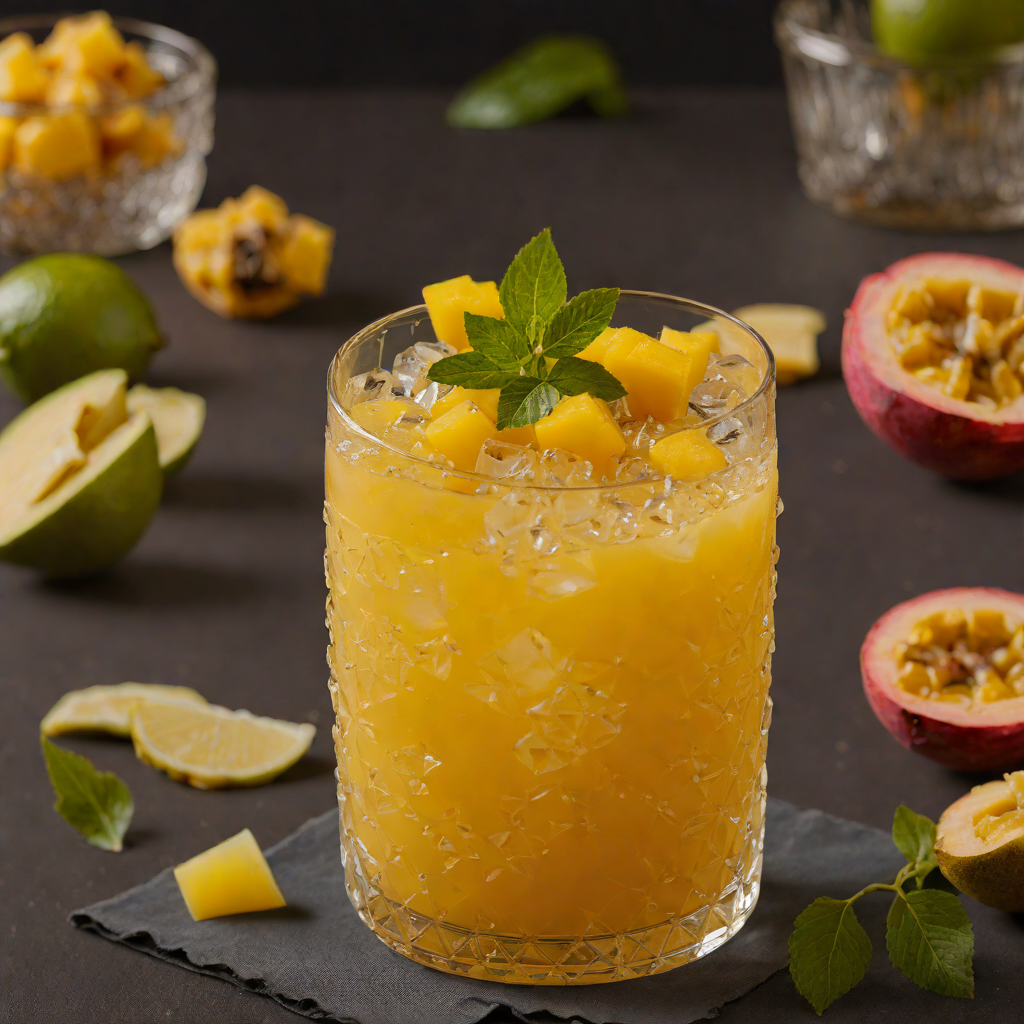 Haitian Mango and Ginger Refresher
