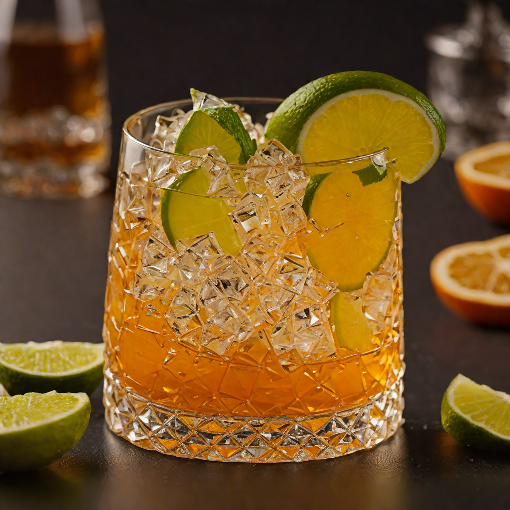 Orange-Lime Cuban Old Fashioned