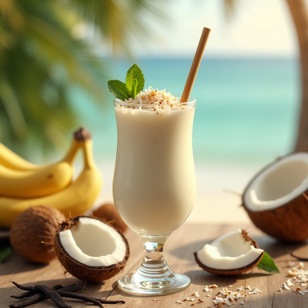 Tropical Haitian Vanilla Cooler