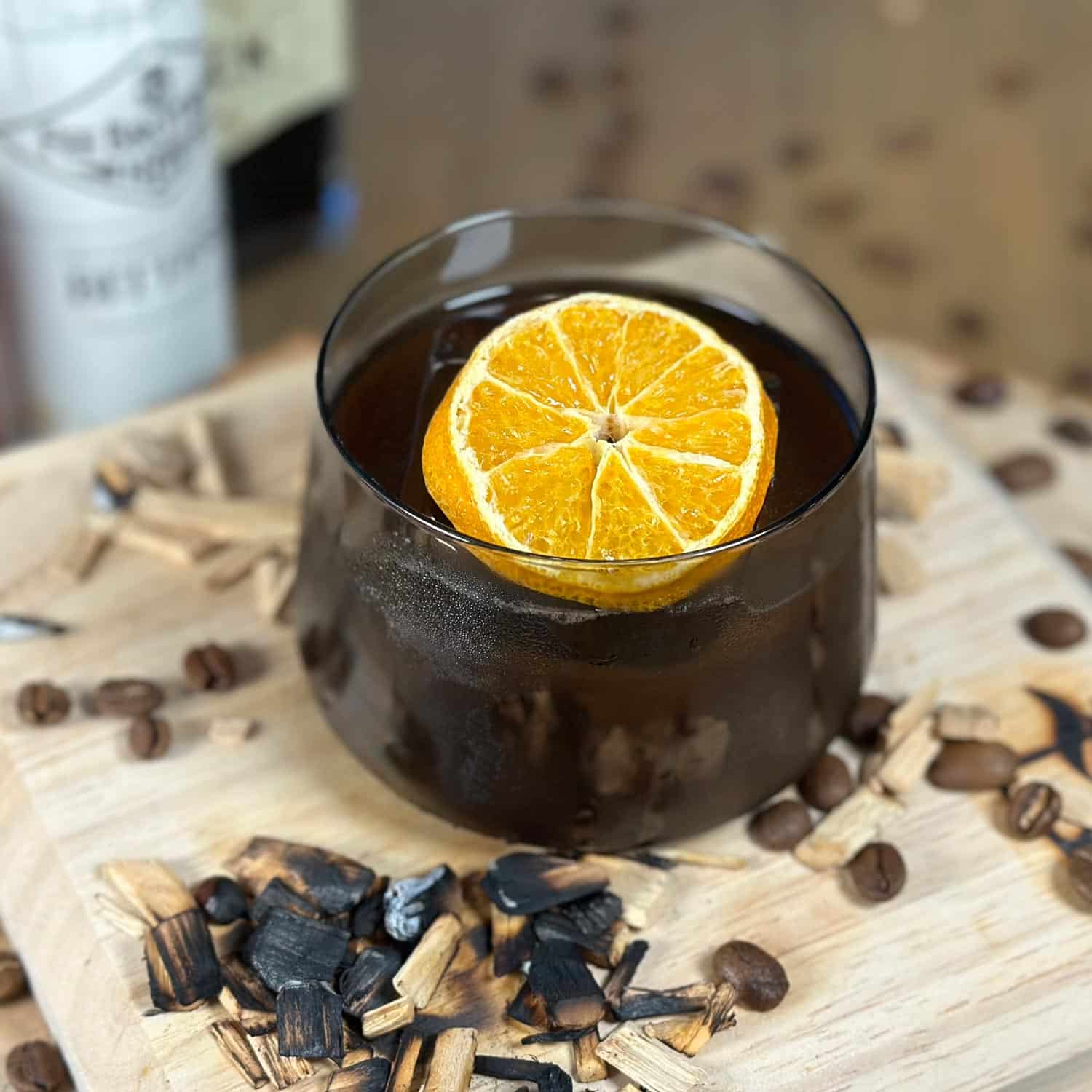 Smoked Cuban Espresso Old Fashioned