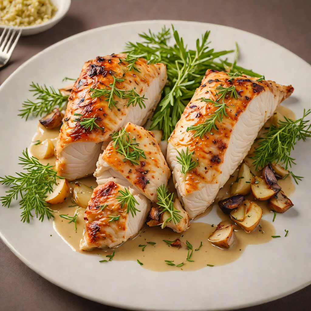 Pan-Roasted Chicken Breast with Garlic and Thyme