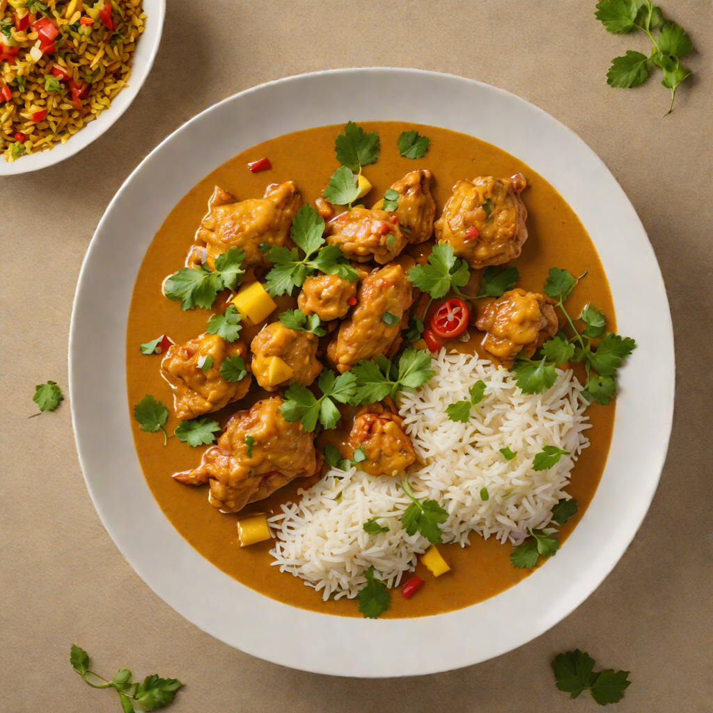 Burmese-Inspired Chicken Curry with Coconut and Turmeric