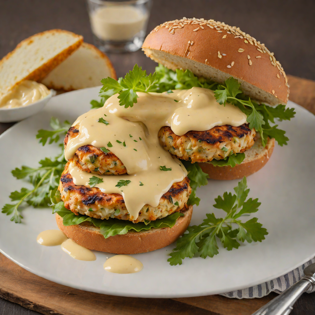 Grilled Chesapeake Crab Cake Sandwich with Old Bay Aioli
